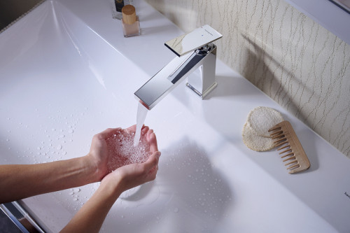 Смеситель для раковины Hansgrohe Tecturis E 73010000 Хром латунь