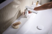 Смеситель для раковины Hansgrohe Tecturis E 73010000 Хром латунь