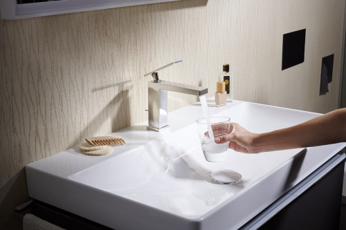 Смеситель для раковины Hansgrohe Tecturis E 73010000 Хром латунь