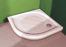 Душевой поддон из искусственного камня Ravak Elipso Pro 80х80 XA234401010 Белый