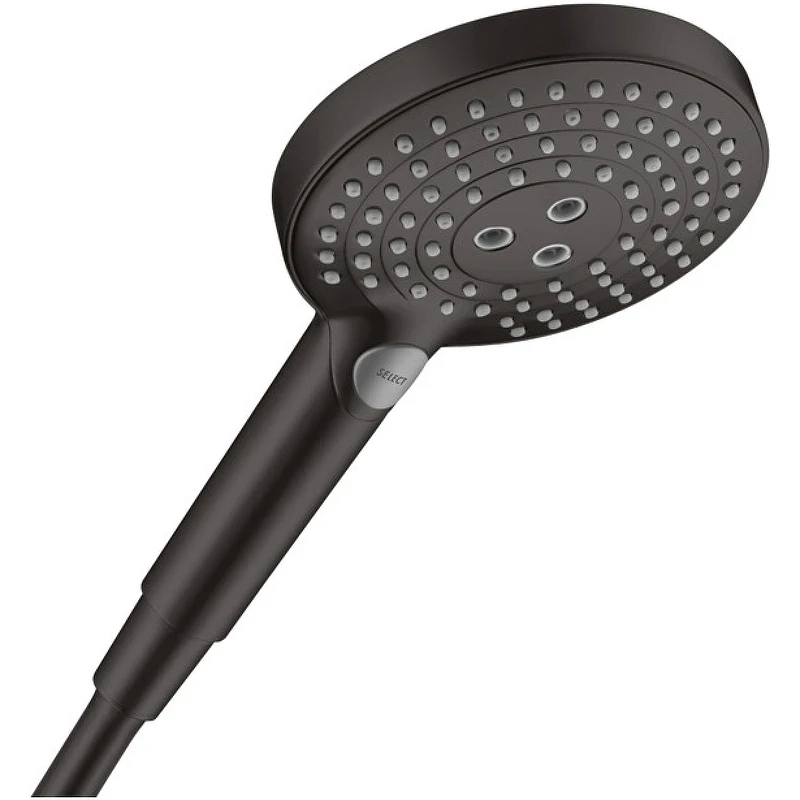 Ручной душ Hansgrohe Raindance Select S 26530670 Черный матовый пластик