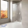 Душевая дверь Ceruttispa Белла (Bella) 100 BELLA D101F 11990 профиль Хром стекло матовое