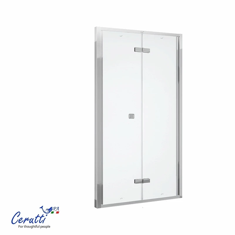 Душевая дверь Ceruttispa Белла (Bella) 100 BELLA D101F 11990 профиль Хром стекло матовое