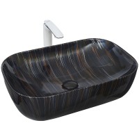 Раковина-чаша WeltWasser Elbach 2143P K501 61 10000004555 Мрамор фаянс накладная