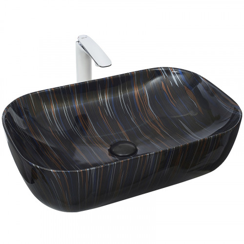 Раковина-чаша WeltWasser Elbach 2143P K501 61 10000004555 Мрамор фаянс накладная