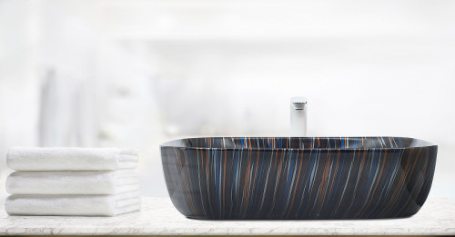 Раковина-чаша WeltWasser Elbach 2143P K501 61 10000004555 Мрамор фаянс накладная