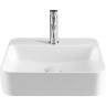 Раковина Allen Brau Liberty 2 48 4.32014.20 Белая фаянс накладная