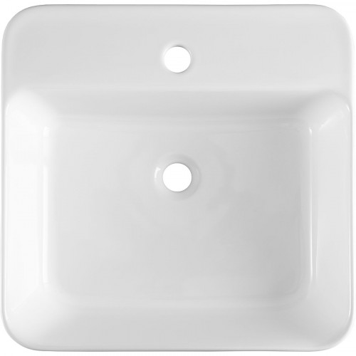 Раковина Allen Brau Liberty 2 48 4.32014.20 Белая фаянс накладная