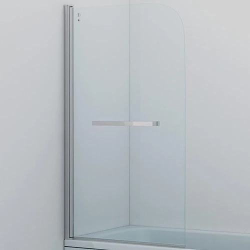 Шторка на ванну Iddis Ray 80х140 RAY6CS8i90 профиль Хром стекло прозрачное