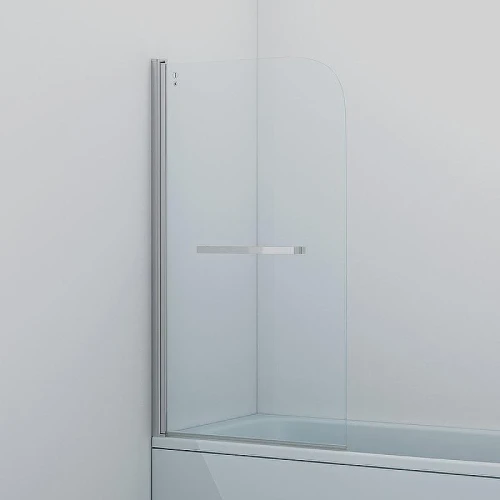 Шторка на ванну Iddis Ray 80х140 RAY6CS8i90 профиль Хром стекло прозрачное