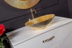 Столешница под раковину Boheme Armadi Art Vallessi 80 851-080-46 Белая глянцевая