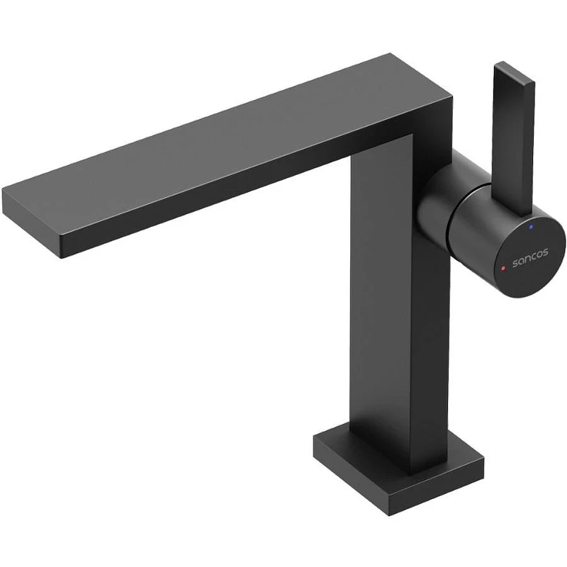 Смеситель для раковины Sancos Linn SC9019MB Черный матовый