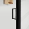 Душевой уголок Vincea City 120х90 VSR-5CT9012CLB профиль Черный стекло прозрачное