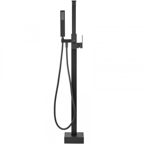 Смеситель для ванны Swedbe Spira 4005B Черный матовый латунь на пол