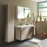 Тумба с раковиной Burgbad Iveo 120 SFEN120F2834G0161C0001*1 подвесная Дуб фланелевый