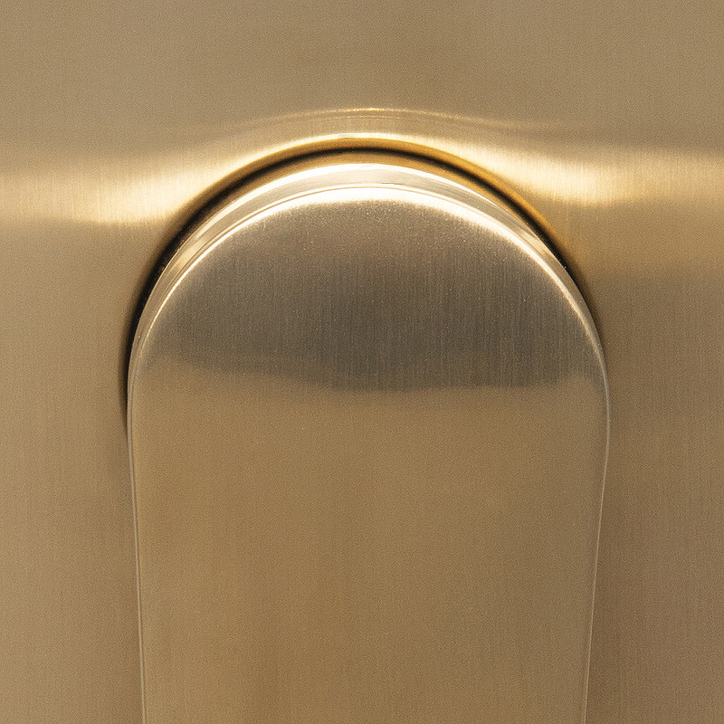 Смеситель для душа WasserKRAFT Aisch 5571 Золото матовое латунь встраиваемый