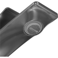 Смеситель для раковины Grossman Galaxy 510.K35.01.420 Графит брашированный латунь