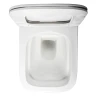 Комплект унитаза WellWant Tesoro WWU01111W с инсталляцией Tece Profil 9400412 с сиденьем Микролифт и клавишей смыва Хром