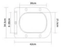 Комплект унитаза WellWant Tesoro WWU01111W с инсталляцией Tece Profil 9400412 с сиденьем Микролифт и клавишей смыва Хром