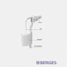 Сливная арматура Berges Eko 030842 с боковой подводкой