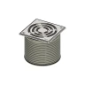 Решетка для душевого трапа Tece Drainpoint S 100х100 3660009 цвет Хром матовый