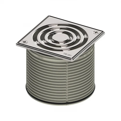 Решетка для душевого трапа Tece Drainpoint S 100х100 3660009 цвет Хром матовый