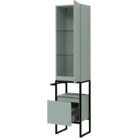Шкаф пенал Allen Brau Priority 40 R 1.31005.PWM Папирус матовый МДФ / ЛДСП