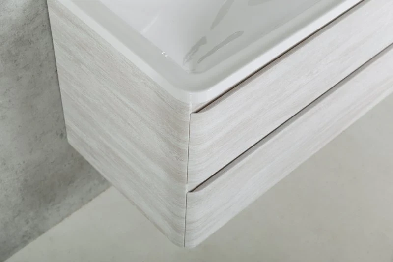 Тумба под раковину BelBagno ACQUA-800-2C-SO-RVB подвесная Rovere Vintage Bianco МДФ / ЛДСП