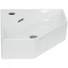 Раковина-чаша Sanita Luxe Line 49 WB.CR/Line/35-C/WHT.G/S1 угловая Белая