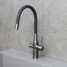 Смеситель для кухни Lemark Expert LM5083GMN-Black цвет Графит Черный