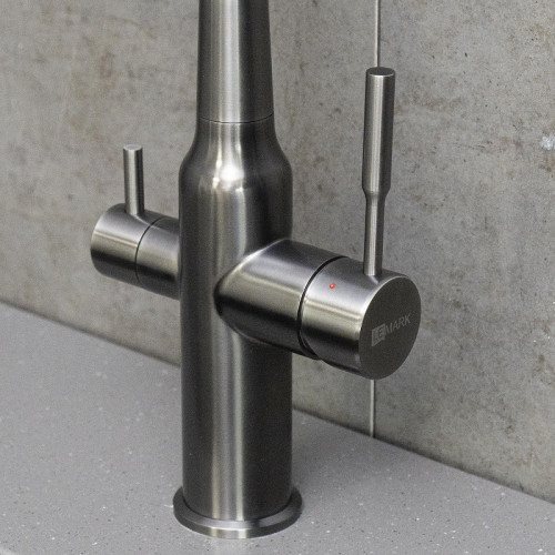 Смеситель для кухни Lemark Expert LM5083GMN-Black цвет Графит Черный