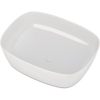 Раковина-чаша Aquanet Fine-1 50 273681 Белая фаянс накладная