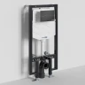 Инсталляция WasserKRAFT Vils 56TLT.010.ME.MB04 для унитаза с Черной матовой клавишей смыва