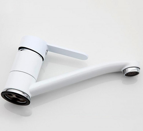 Смеситель для кухни Frap H41 F4541 Белый Хром