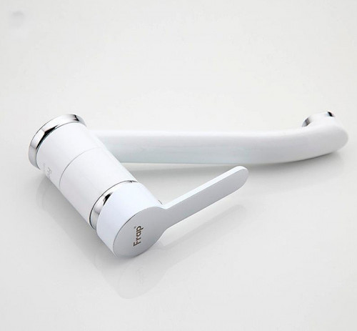 Смеситель для кухни Frap H41 F4541 Белый Хром