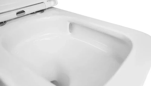 Унитаз с инсталляцией Azario AZ-501A+AZ-0076 UQ1 цвет Белый с сиденьем Микролифт