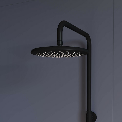 Душевая система RGW Shower Panels SP-25B 59140125-04 Черная латунь на стену