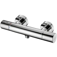 Смеситель для душа Toto Showers TBV01401R с термостатом Хром на стену