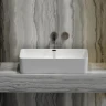 Раковина-чаша Ceramicanova Element 61 CN6065 Белая фарфор накладная