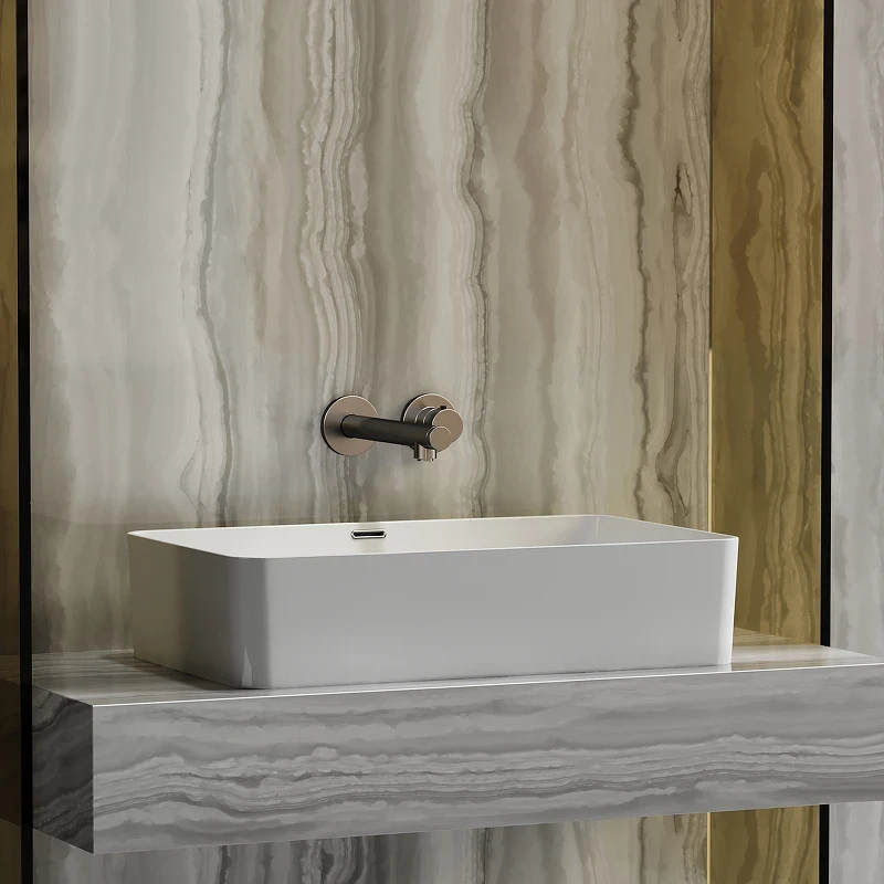 Раковина-чаша Ceramicanova Element 61 CN6065 Белая фарфор накладная