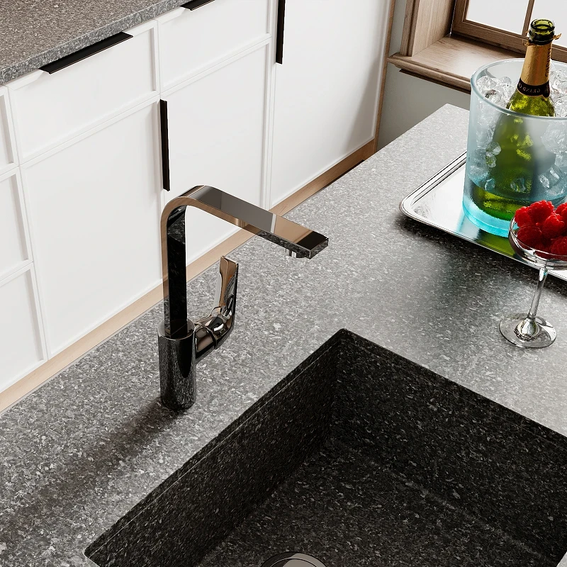 Смеситель для кухни WasserKRAFT Neime 1907 Хром латунь