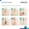 Смеситель для кухни Milardo Rora RORSBFJM05 Хром