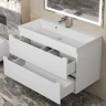 Тумба под раковину Uperwood Tanos 90 291020245 подвесная цвет Белый матовый