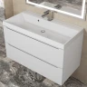 Тумба под раковину Uperwood Tanos 90 291020245 подвесная цвет Белый матовый