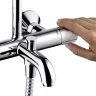 Душевая система Hansgrohe Vernis Blend Showerpipe 26274000 с термостатом Хром латунь на стену