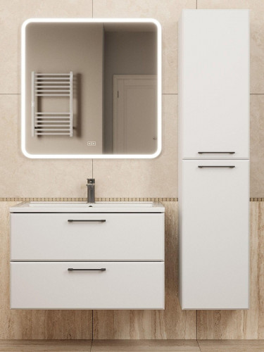 Тумба под раковину Uperwood Foster New 80 TFosterNEW80w подвесная цвет Белый матовый