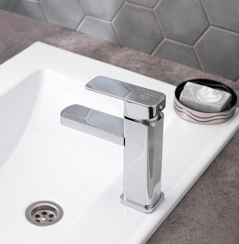 Смеситель для раковины Ростовская Мануфактура Сантехники SL144-001F Хром