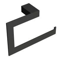 Полотенцедержатель Boheme Qubic 10725-B цвет Черный матовый