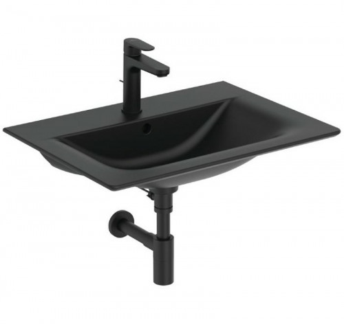 Смеситель для раковины Ideal Standard Cerafine Model O BC699XG Черный шелк латунь на столешницу