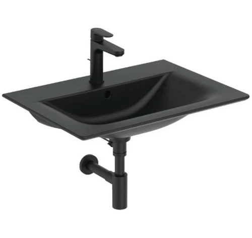 Смеситель для раковины Ideal Standard Cerafine Model O BC699XG Черный шелк латунь на столешницу